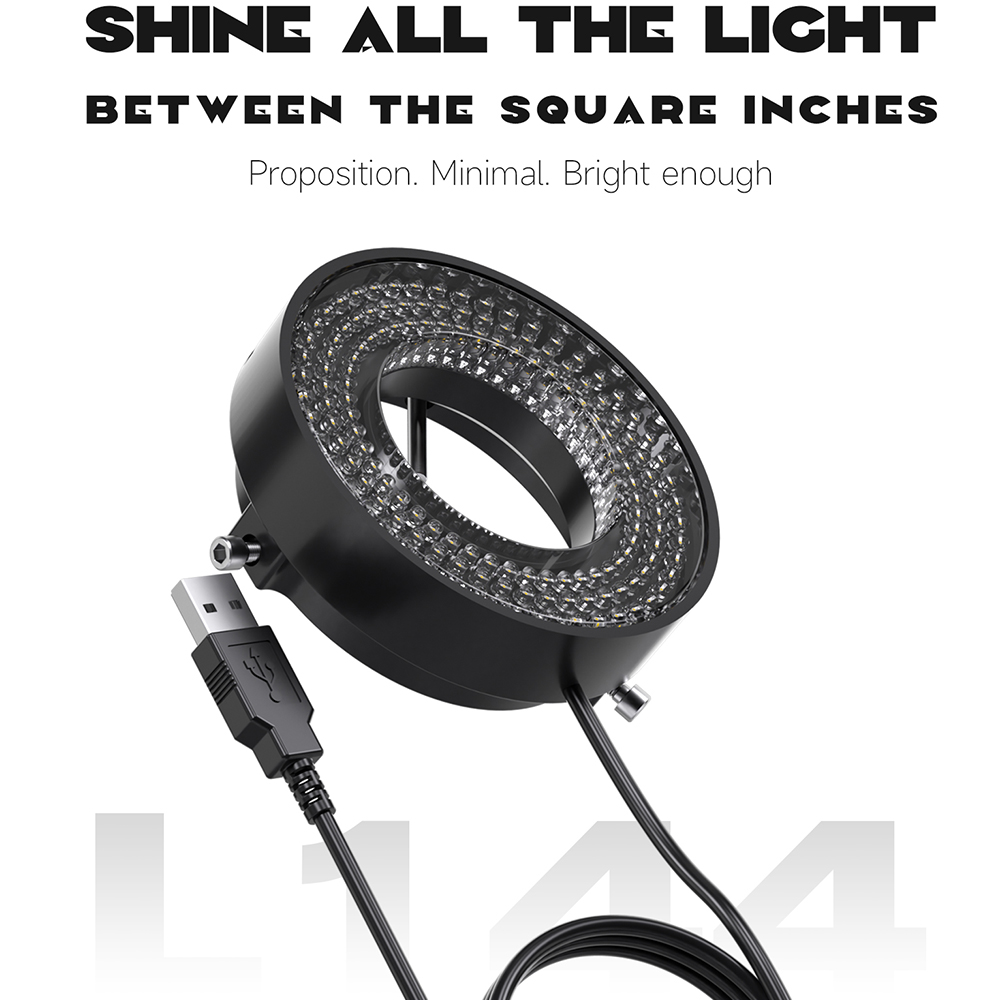 Photography Lighting Circle - Mechanic L144 LS6 Microscope LED Ring