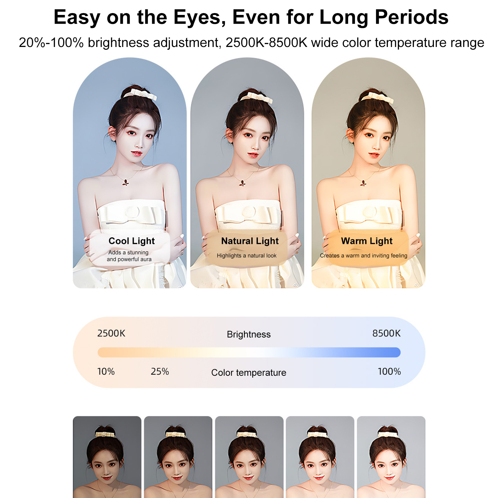 Rechargeable Cell Phone Light  - Photography Lighting Professional 评论和价格
