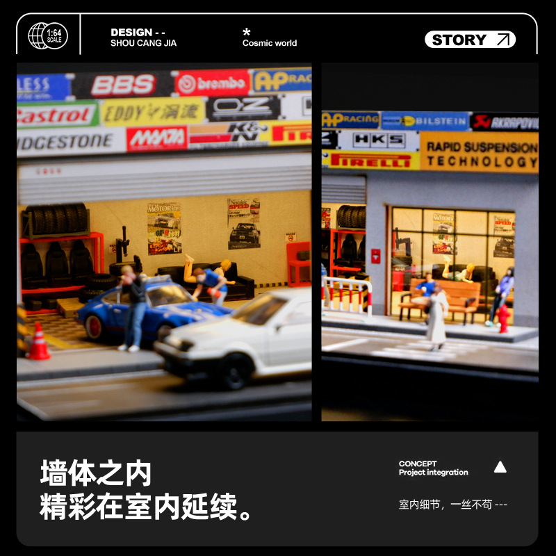 1 64 Scale Japanese Garage Dio - Photography Lighting Simulator Free 评论和价格
