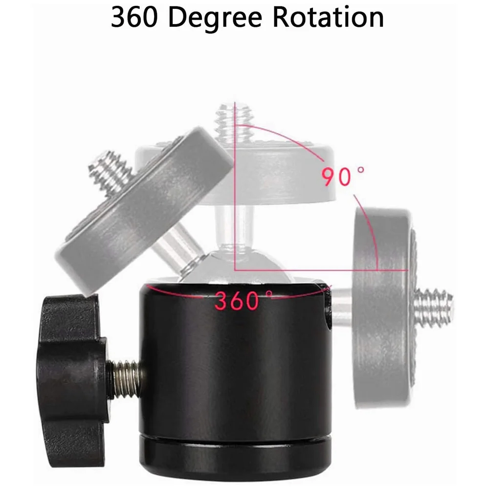 Mini Ball Head 1/4 Screw 360 S - Photography Lighting Circle 评论和价格