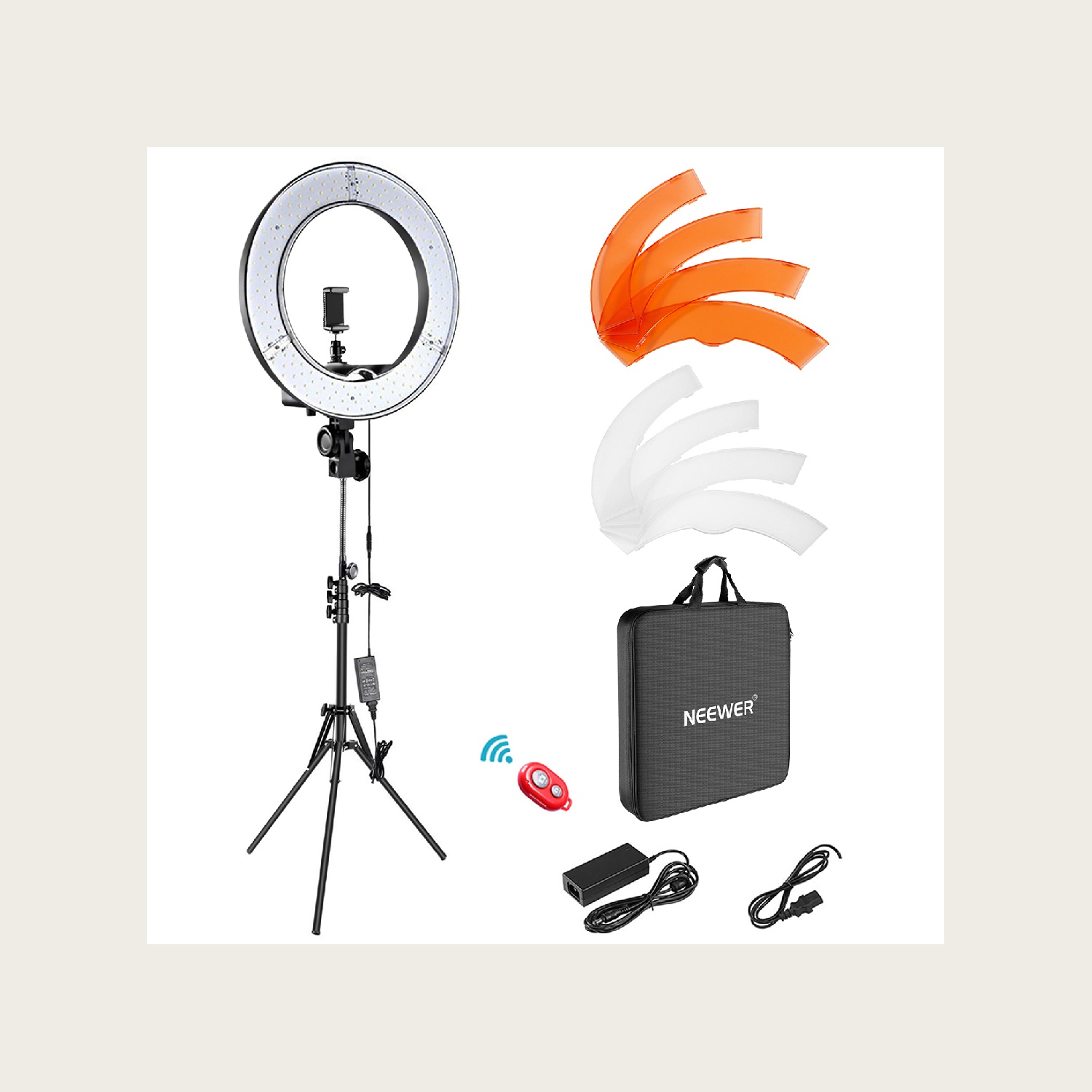 NEEWER RL‑18 18 Inch 55W 5600K - Photography Lighting Kit Neewer 评论和价格