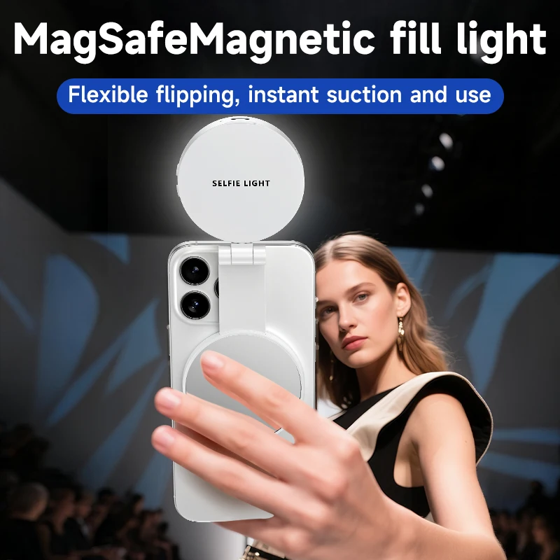 LED Selfie Fill Light for Mags - Photography Lighting Professional 评论和价格