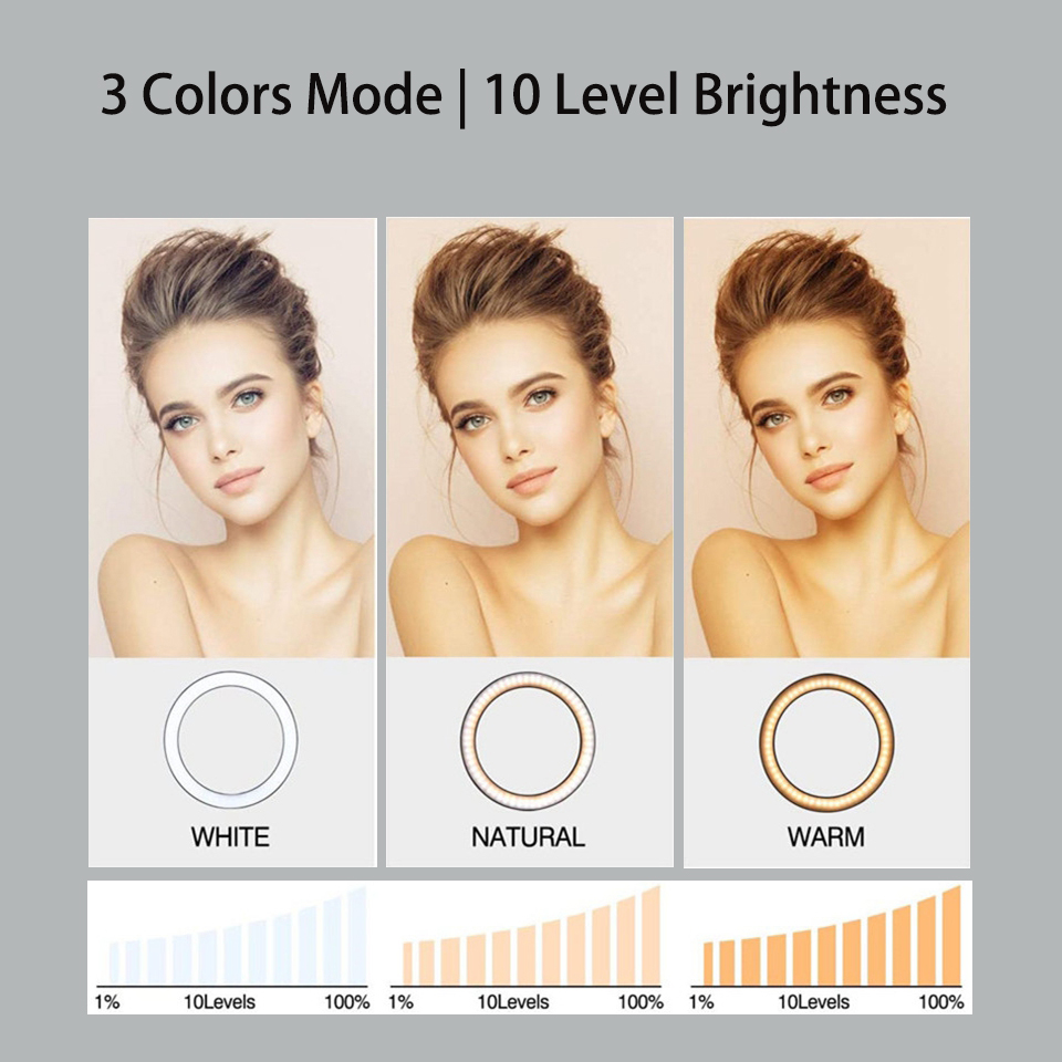 6inch Ring Light with Tripod L - Photography Lighting Circle 评论和价格