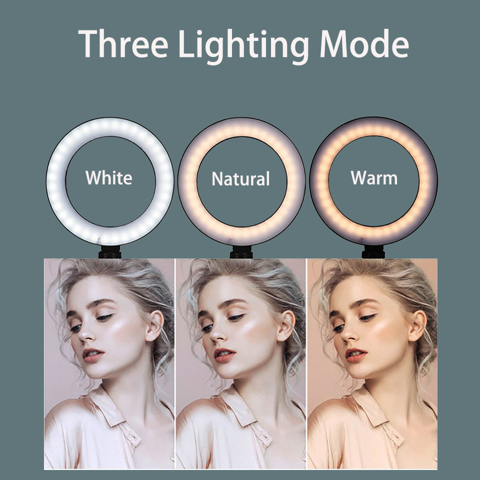 6inch Ring Light with Tripod L - Photography Lighting Circle 评论和价格