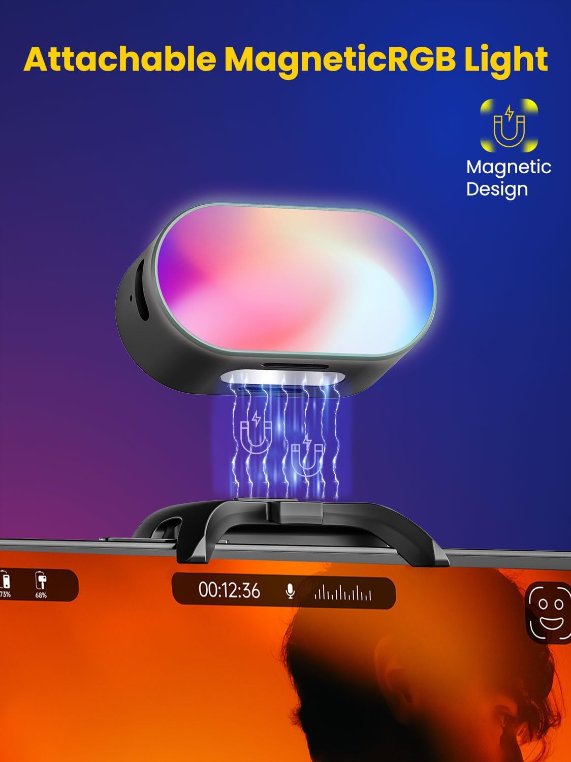 AOCHUAN Mini RGB Magnetic Fill - Photography Lighting Professional 评论和价格