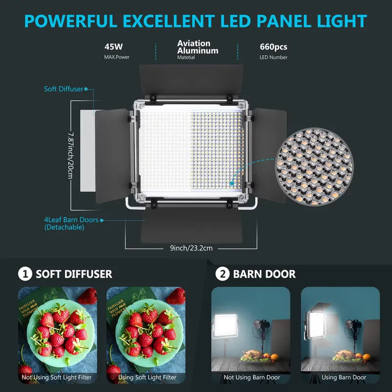 Photography Video Lighting Kit - Photography Lighting Kit Neewer 评论和价格