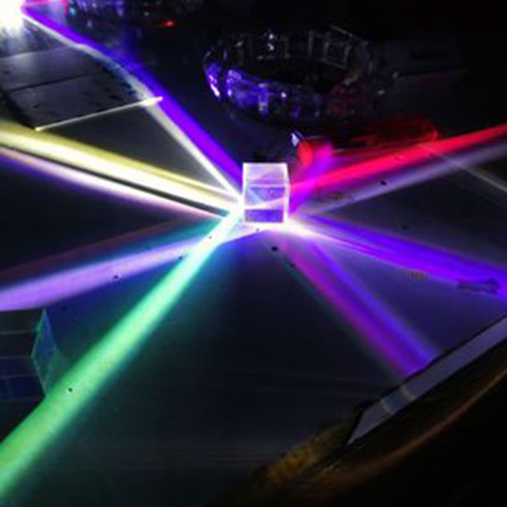 Glass Cube 12.7mm Dichroic Pri - Lighting Glass Photography 评论和价格