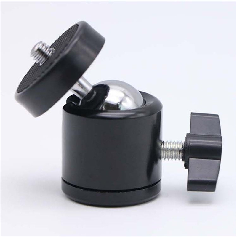 Universal Mini Metal Ball Head - Photography Video Lighting Kit With Adjustable Tripod Stand 评论和价格