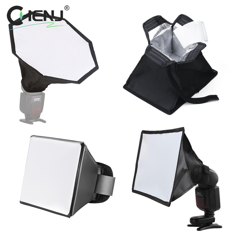 1pcs Foldable Flash Diffuser S - Photography Lightning 评论和价格