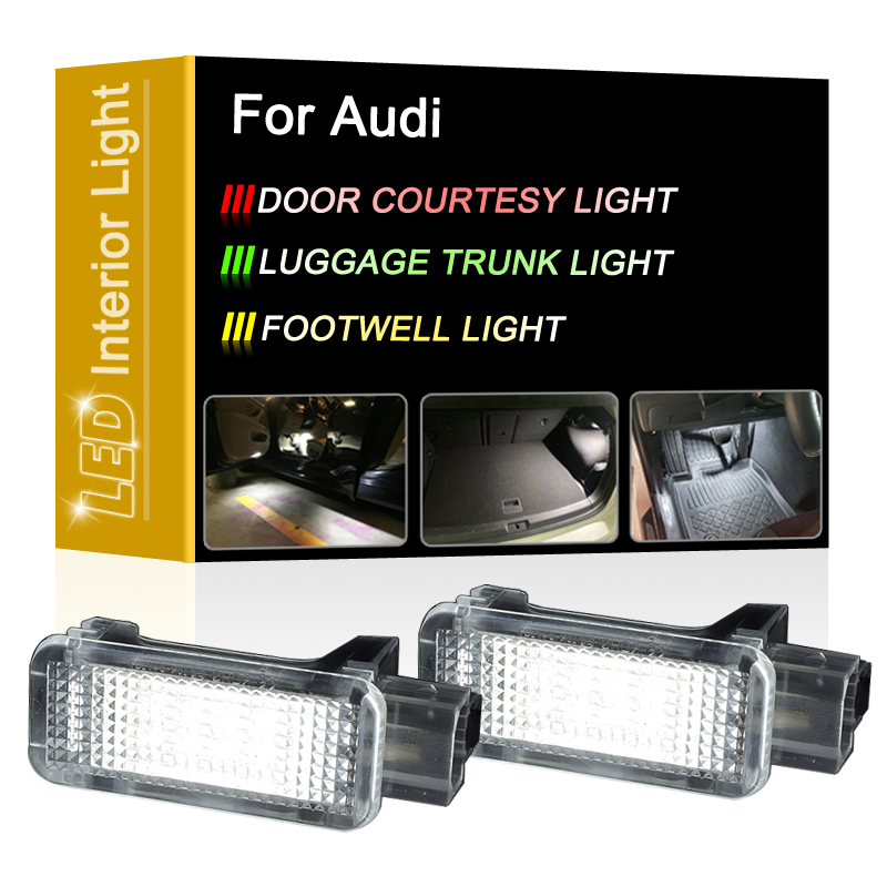 LED Interior Lamp For Audi A2  - Interior Photography Lighting 评论和价格