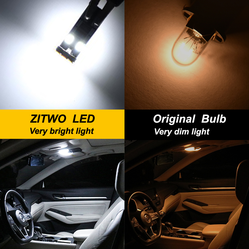 ZITWO 9Pcs Car Inside Bulb For - Interior Photography Lighting 评论和价格