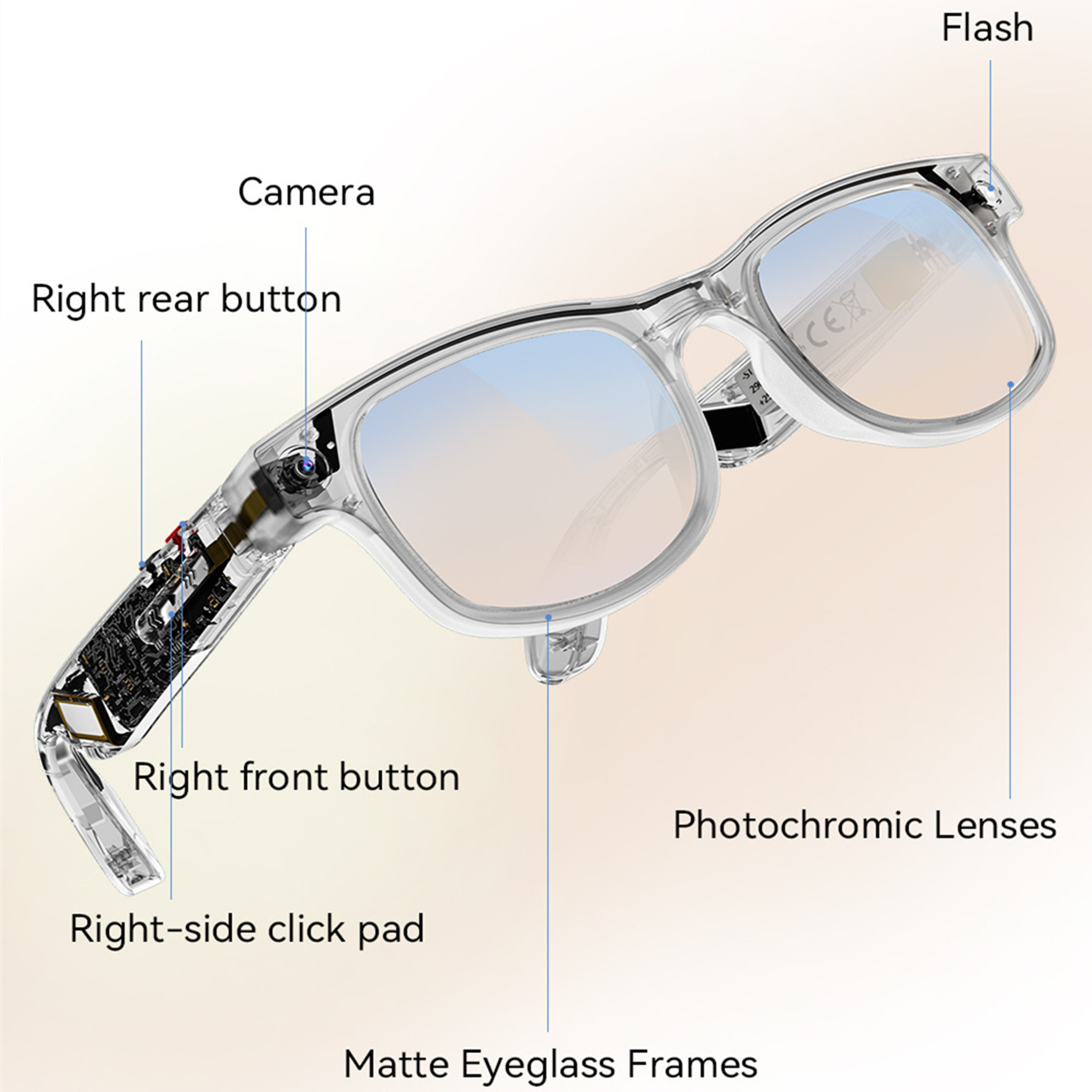 Smart Glasses AI Voice Photogr - Photography Lighting Ai 评论和价格