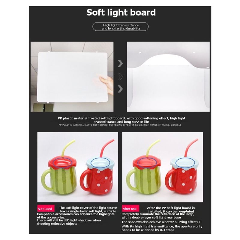 DT24 LED Photo Light Box Dimma - Jewelry Photography Lighting Kit 评论和价格