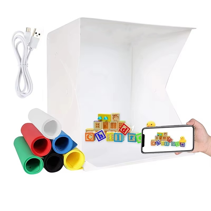 Folding Lightbox Portable Phot - Photography Lightning 评论和价格