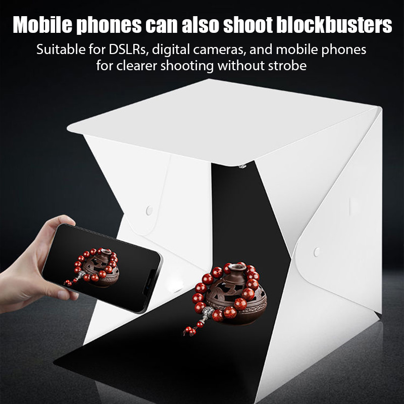 Folding Lightbox Portable Phot - Photography Lightning 评论和价格