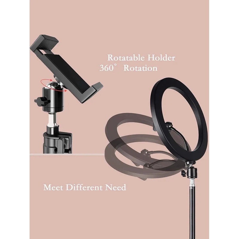 Desiontal 26cm Ring Light with - Photography Lighting Circle 评论和价格