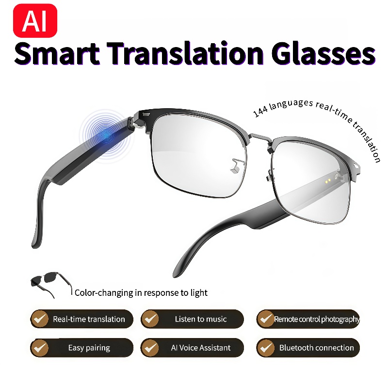 GS13 AI Smart Glasses Color-Ch - Photography Lighting Ai 评论和价格