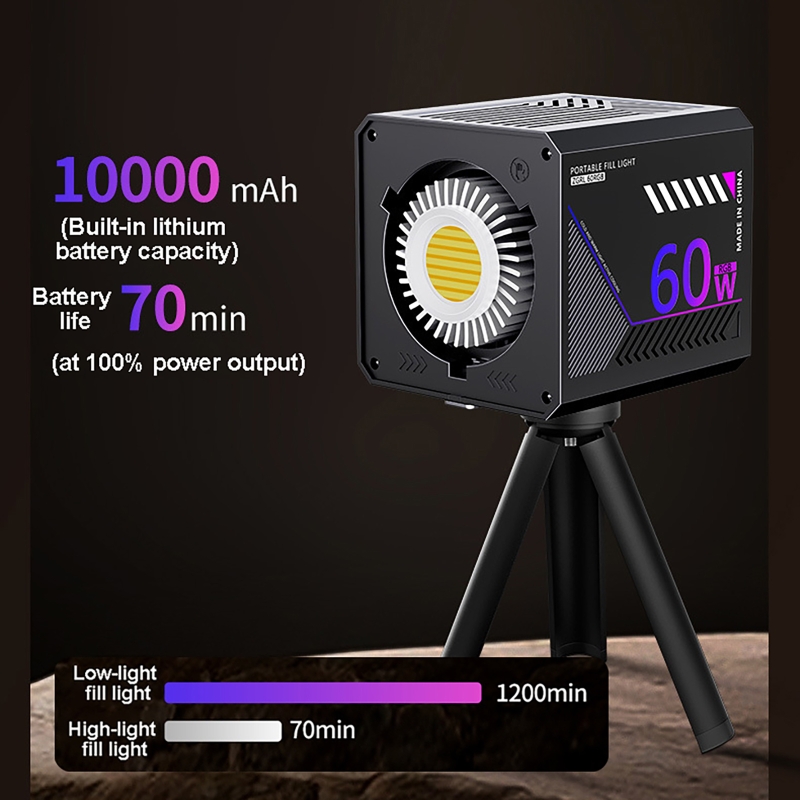 60W RGB Video Light Portable L - Photography Lightning 评论和价格