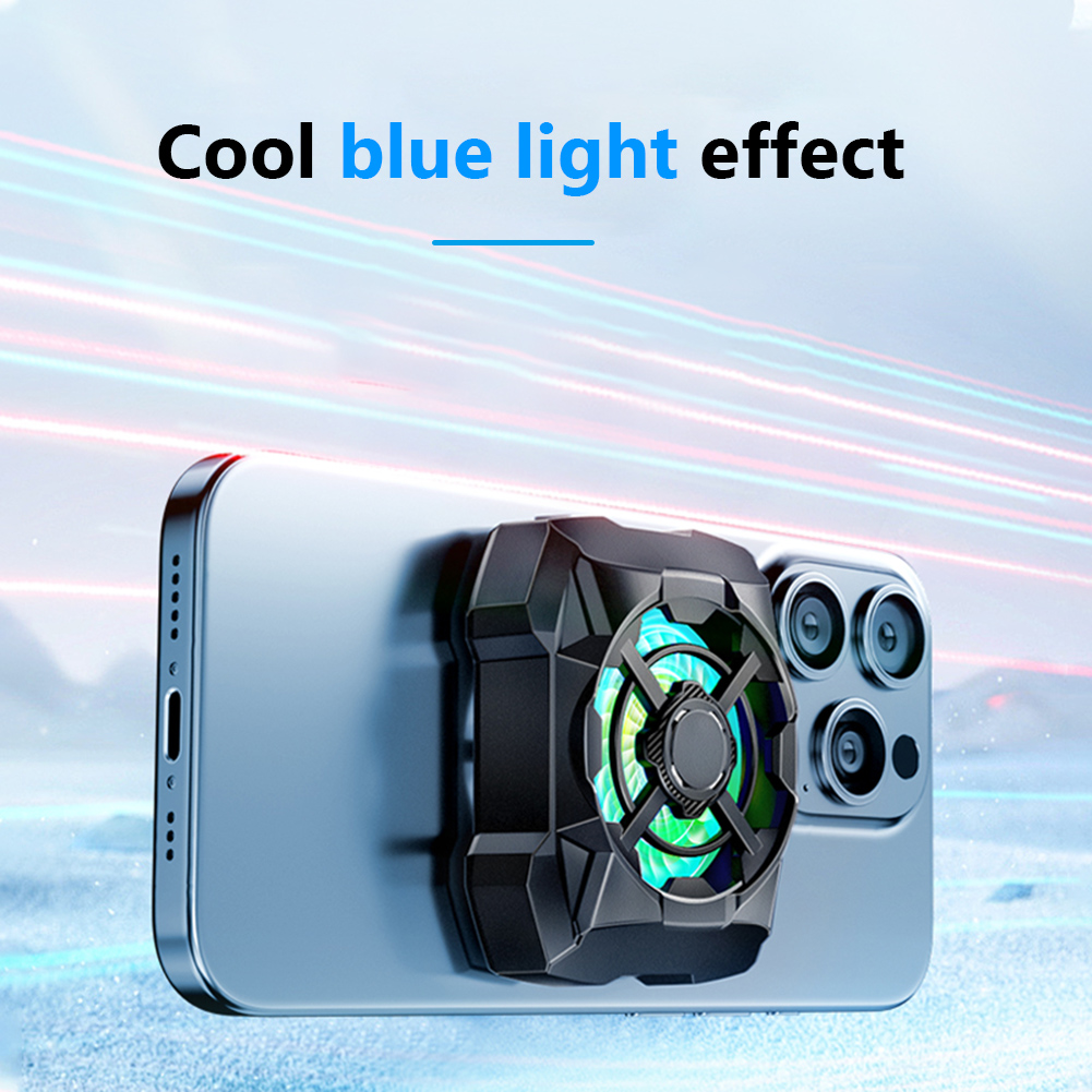 Phone Cooler with Blue Light 3 - Photography Lighting Professional 评论和价格